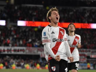 Facundo Colidio anotó el segundo de River ante Belgrano y puso punto final a su sequía goleadora que se extendió por 260 días.