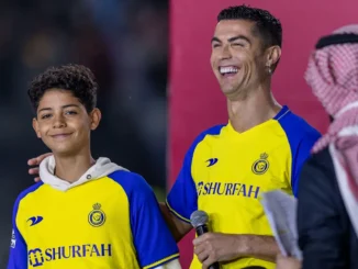 Al Nassr analiza la promoción de Cristiano Ronaldo Jr y CR7 podría jugar con su hijo