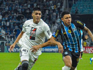 Riestra no pudo aguantar a Gremio en Brasil