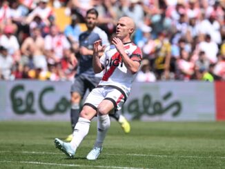 Isi Palazón recibió siete fechas de suspensión en el Rayo Vallecano y se perderá el final de La Liga
