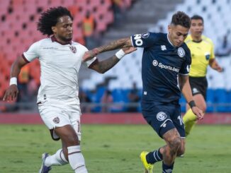 La Lepra se impuso em Mendoza con gol de Matías Fernández. Independiente Rivadavia debutó en Libertadores y le ganó a Bolívar