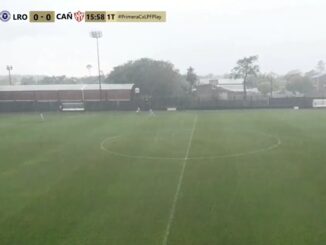 Guido Mascheroni escuchó truenos, vio rayos, y tomó la decisión en Primera C. Leones de Rosario y Cañuelas fue suspendido por una tormenta