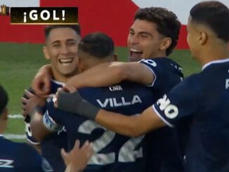 Matías Fernandez infló las redes de Bolívar a los 61 segundos. Independiente Rivadavia debutó en Copa Libertadores y anotó un gol al minuto