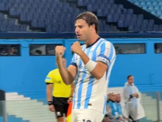El capitán de Racing habló tras la derrota ante Botafogo. Santiago Sosa: "Tenemos que hacer los goles y defender mejor"
