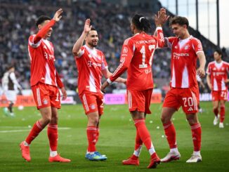 El Gigante de Baviera se impuso por 5 a 0 en Hamburgo. Bayern Munch goleó a St Pauli y puede ser campeón en ocho días