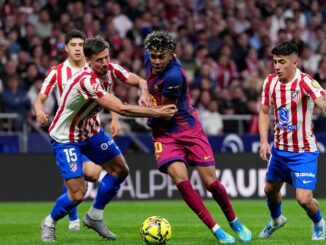 Lamine Yamal descontó para Barcelona en cuatro minutos