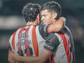 Primer gol de Barracas Central en torneos internacionales
