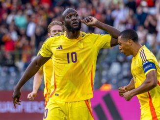 El delantero de Napoli entrena separado en Amberes. Este miércoles, Romelu Lukaku se resintió de su lesión y alarmó a Bélgica
