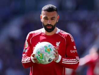 Mohamed Salah hizo historia en el Derby de Merseyside