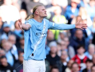 Manchester City le gana a Arsenal con un tanto del noruego. Erling Haaland llegó a los 23 goles y mejoró su marca de la pasada temporada