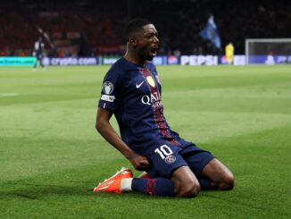 El ex Barcelona igualó la marca de Olivier Giroud entre otros. Ousmane Dembélé llegó a los 25 goles en Champions League