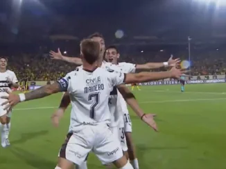 Platense hizo historia y metió su primer gol en la Copa Libertadores