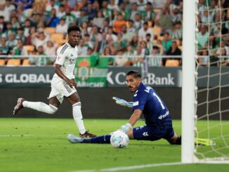 Vinicius marcó su gol 125 con Real Madrid