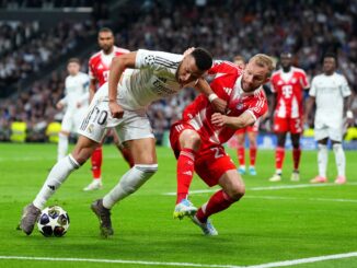 Fue 2 a 1 para los bávaros con goles de Luis Díaz y Harry Kane. Bayern Múnich golpeó primero y le ganó a Real Madrid en el Bernabéu