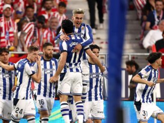 Real Sociedad le gana a Atlético Madrid desde los 14 segundos de partido
