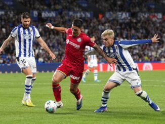 Los Azulones ganaron 1 a 0 con gol en contra de Jon Gorrotxategi. Real Sociedad estrenó el título perdiendo contra Getafe en casa
