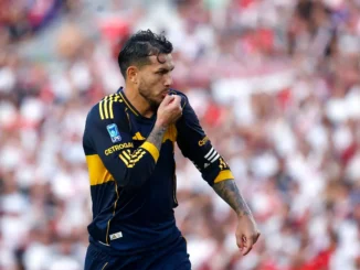 Primer gol de Leandro Paredes en un Superclásico y un topo gigio dedicado a River