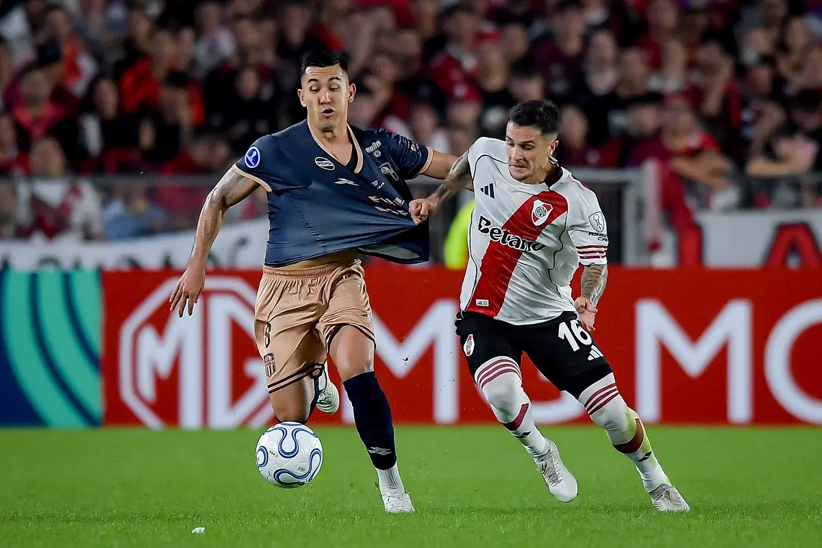 River no jugó bien y sufrió para ganarle a Carabobo por la Copa Sudamericana