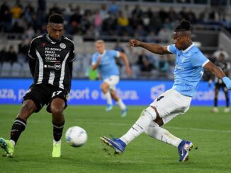 Lazio y Udinese empataron 3 a 3 en un final para el infarto