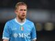 El belga puso el 3 a 0 parcial ante Cremonese. Este viernes, Kevin de Bruyne marcó con Napoli y volvió a convertir tras seis meses