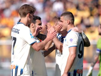 Atalanta goleó como visitante a Lecce y va por las copas