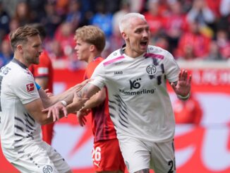 Phillip Tietz clavó el 1 a 0 para los de Maguncia. Mainz abrió la cuenta y estaría condenando al descenso a Heienheim en Bundesliga