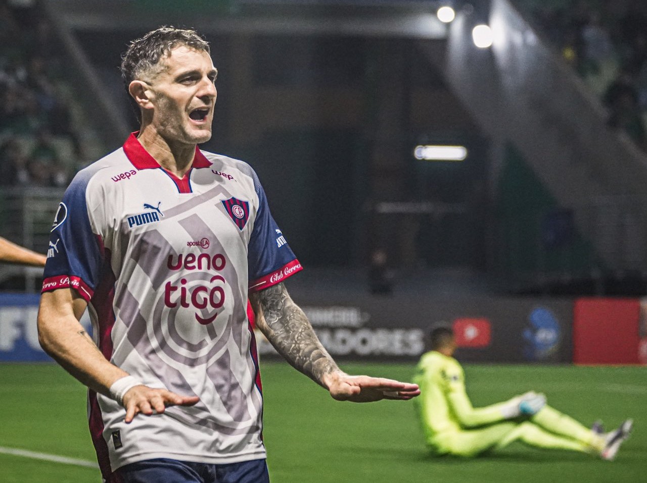 Cerro Porteño metió un triunfazo y clasificación ante Palmeiras en el Allianz Parque