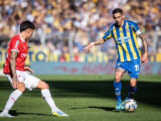Fideo puso el 1 a 1 antes del descanso en Arroyito. Di María rescató a Rosario Central que le empata a Independiente