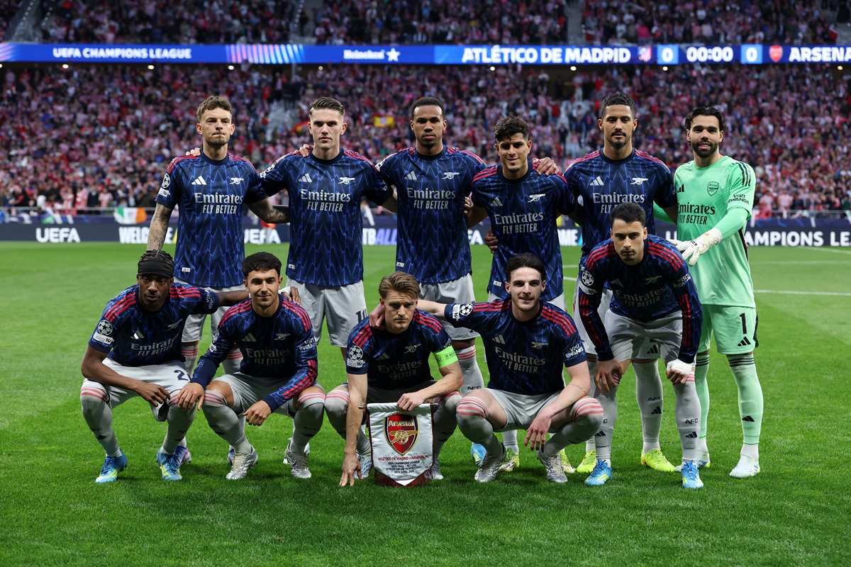Mikel Arteta metió cinco cambios en Arsenal para recibir a Atlético Madrid
