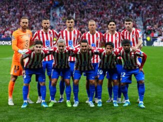 Diego Simeone dispuso un solo cambio respecto a la ida. Julián Álvarez y Giuliano titulares en Arsenal - Atlético Madrid