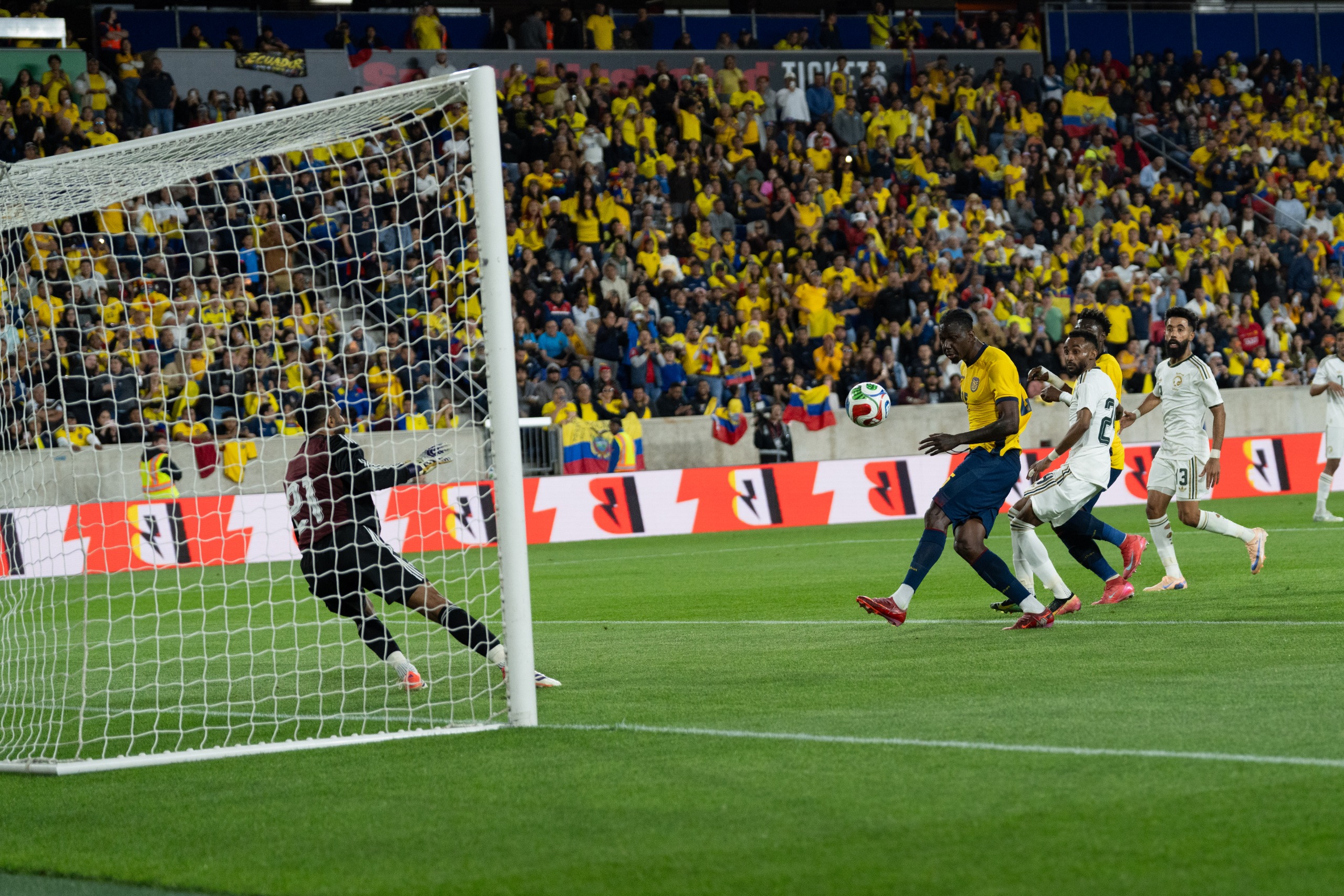 Ecuador venció a Arabia Saudita