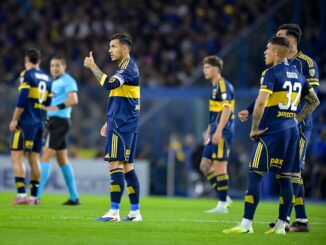 El tanto de Miguel Merentiel fue invalidado por mano de Milton Delgado. Boca anotaba el 2 a 1 ante Cruzeiro y fue anulado con polémica