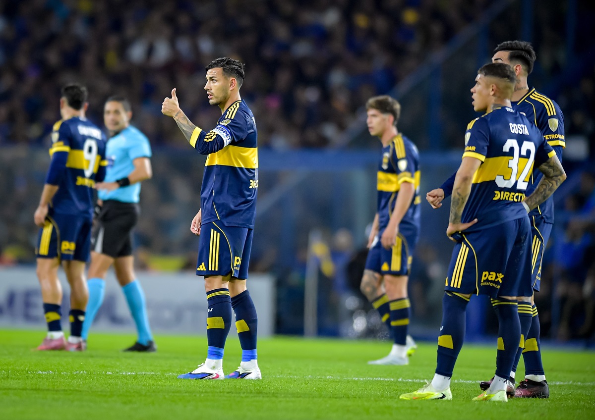El tanto de Miguel Merentiel fue invalidado por mano de Milton Delgado. Boca anotaba el 2 a 1 ante Cruzeiro y fue anulado con polémica