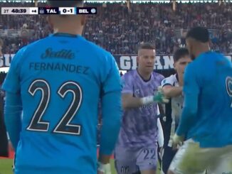 Final súper caliente en el clásico ante Belgrano. Guido Herrera fue expulsado y Ulises Ortegoza fue al arco en Talleres