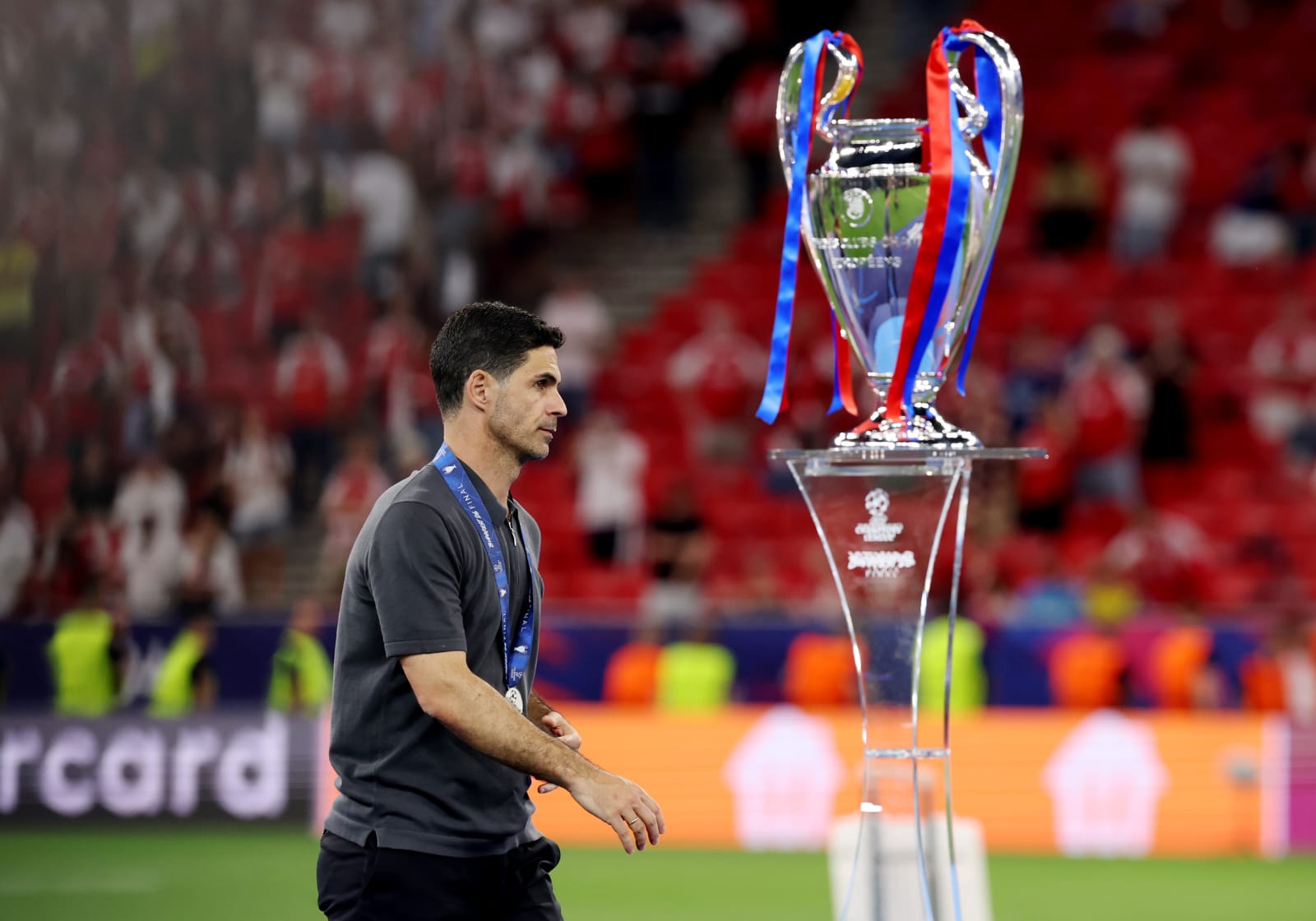 Mikel Arteta habló tras la final de Champions perdida