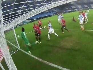 Increíble blooper para el empate de Caracas a Racing