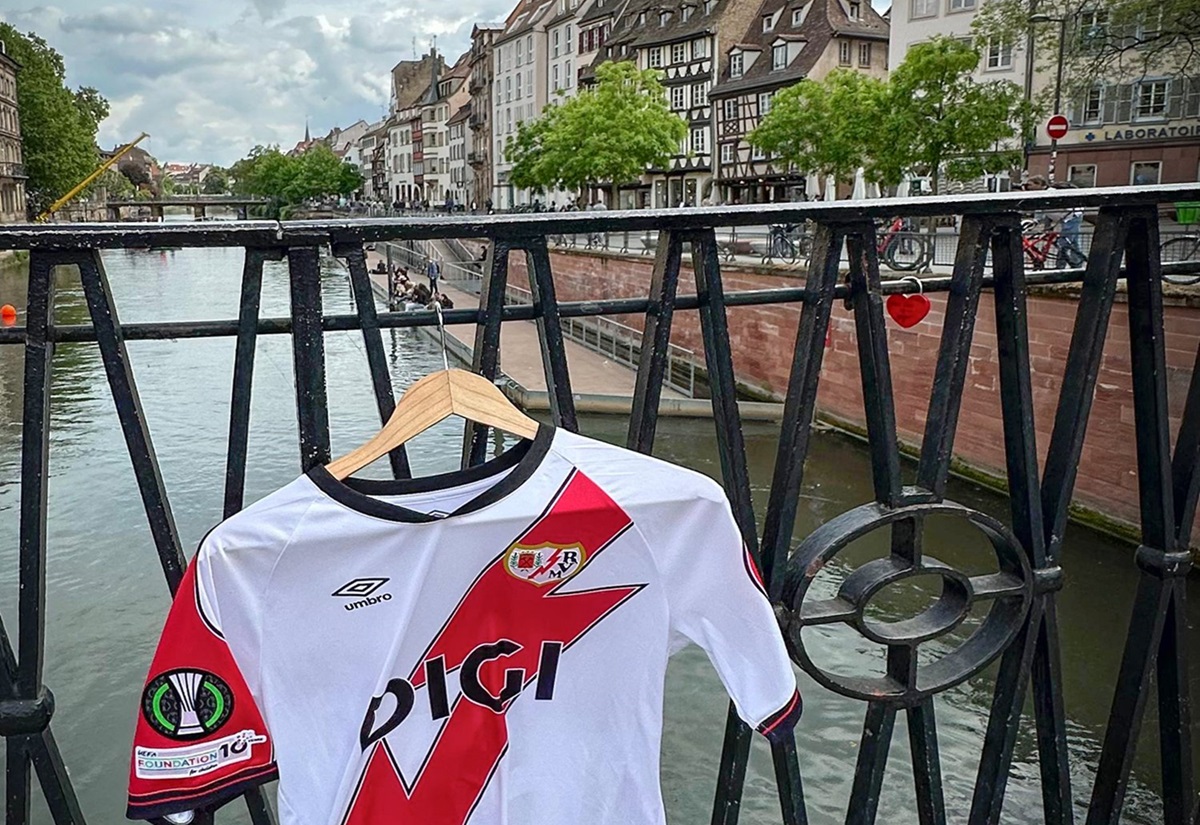 Rayo Vallecano copó Estrasburgo con 2 mil almas para la semifinal