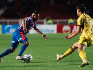 Los Canarios de Asunción sacudieron el Bajo Flores con gol de Allan Wik. Recoleta ganó y eliminó a San Lorenzo en Copa Sudamericana