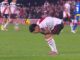 Sebastián Driussi se retiró gravemente lesionado en River