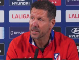 Diego Simeone confirmó su continuidad en el Atlético Madrid