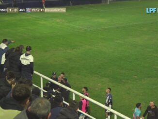 Fabián Lisa protagonizó un caliente cruce con la platea de San Martín de Burzaco