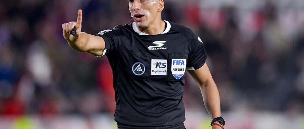 El juez dirigirá por tercera vez un juego entre el Millonario y el Pirata. Yael Falcón Pérez será el árbitro del River - Belgrano este domingo