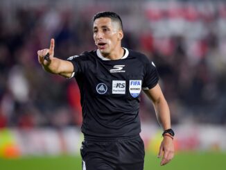 El juez dirigirá por tercera vez un juego entre el Millonario y el Pirata. Yael Falcón Pérez será el árbitro del River - Belgrano este domingo