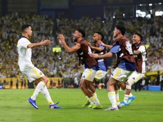 Al Nassr le gana 4 a 1 al Damac y saborea el título. Cristiano Ronaldo marcó un doblete y llegó a los 973 goles en su carrera