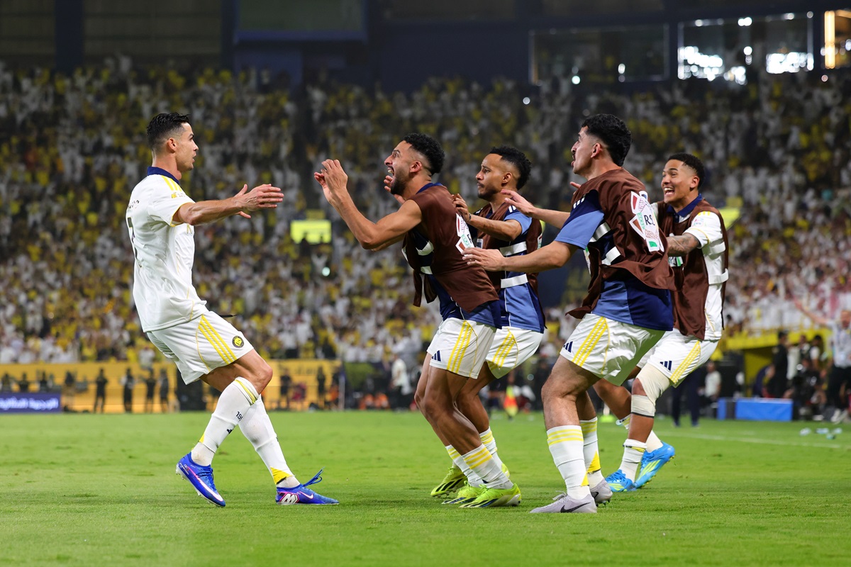 Al Nassr le gana 4 a 1 al Damac y saborea el título. Cristiano Ronaldo marcó un doblete y llegó a los 973 goles en su carrera