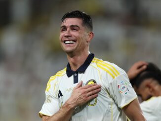 El llanto de Cristiano Ronaldo por su título con Al-Nassr