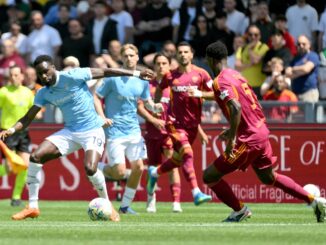 Los Giallorossi se impusieron por 2 a 0 en el clásico. Roma le ganó el derbi a Lazio con doblete de Gianluca Mancini