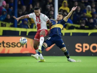 Grosero error de Boca Juniors y gol de Leonardo Gil para Huracán que madruga en La Bombonera