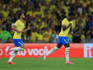 La Verdeamarelha abrió la cuenta a los 62 segundos ante Panamá. Vinicius marcó su noveno gol con la Selección de Brasil