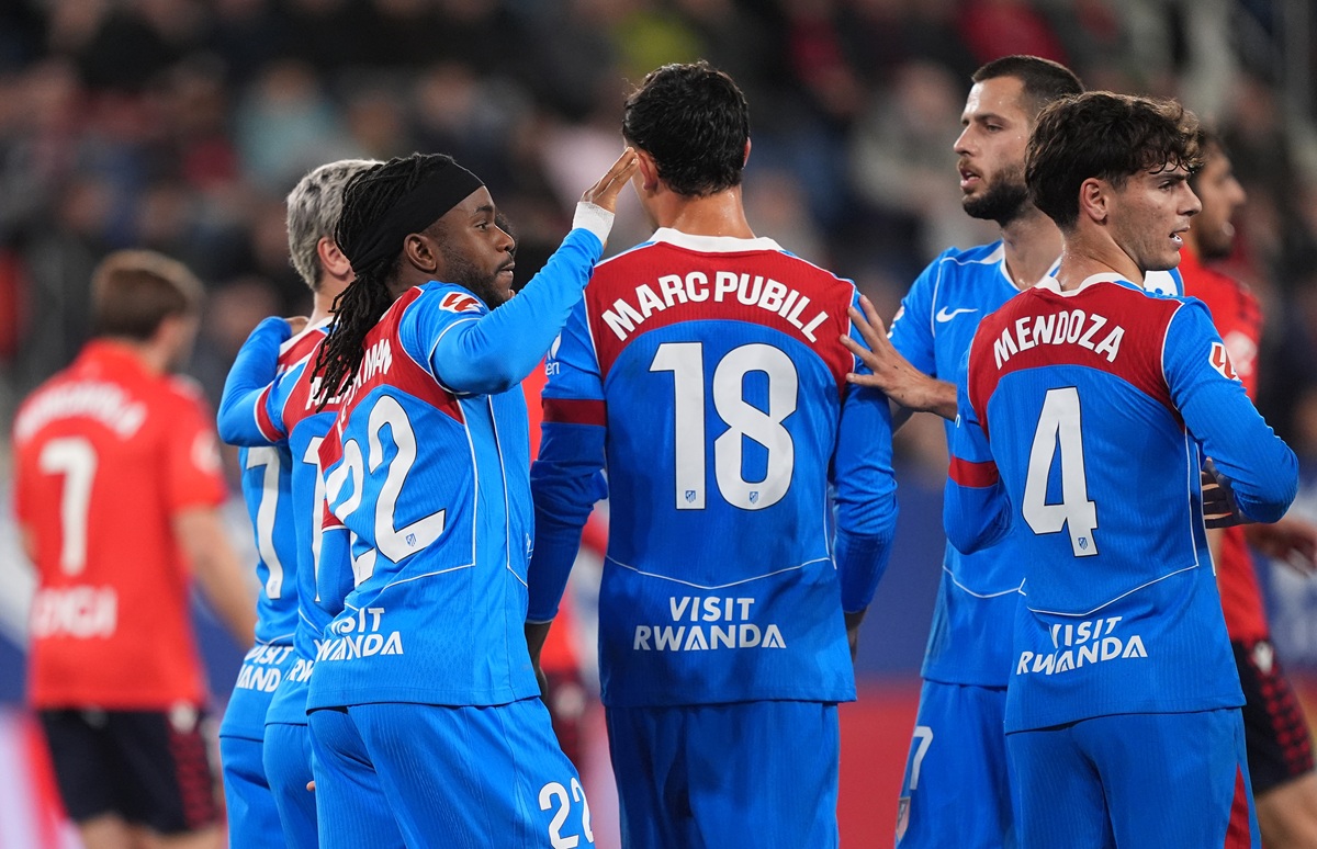 Triunfo de Atlético de Madrid ante Osasuna